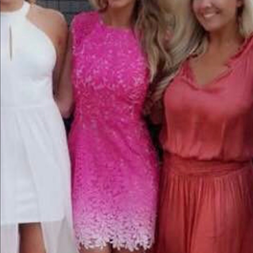 Stunning adelyn rose pink ombré dress